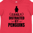 thumbnail image 4 of Inktastic Easily Distracted by Penguins Boys or Girls Toddler T-Shirt, 4 of 5