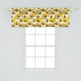 thumbnail image 2 of Ambesonne Retro Window Valance, Birds Carrying Letters, 54" X 18", Multicolor, 2 of 3