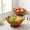 🔥 brown_Hot#835, variant on Woven Rattan Wicker Bowl 12 Inch with Wavy Edges for Home Decor, Centerpiece, Decorative Storage