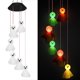 thumbnail image 1 of Solar Colorful Pumpkin Wind Chime Anti-Caída Lámpara Colgante Led Atmósferas Luces Jardín Decoración De Halloween Advancent HA042805-01, 1 of 6