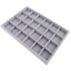 thumbnail image 1 of Organizador De Almacenamiento De Joyas Bandejas De Joyería Insertos 24 Grid Velvet GrJewelry Box Plata, 1 of 9