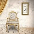 thumbnail image 3 of Donovan, Kelly 11x24 Gold Ornate Wood Framed with Double Matting Museum Art Print Titled - Slender Leadwort, 3 of 4