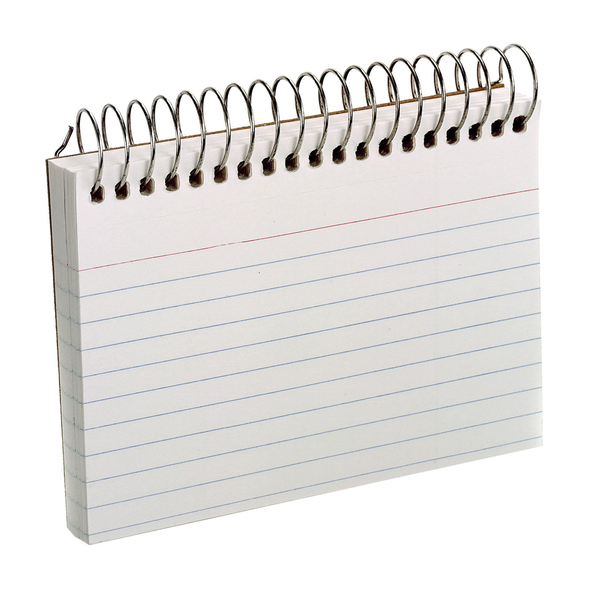 Oxford Spiral Index Cards, 3" x 5", White, Ruled, 50 Per Pack, 6 Packs