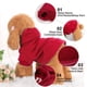 thumbnail image 4 of Sudadera para perro con capucha, ropa para mascotas de primavera/otoño/invierno, abrigo cálido rojo XXL, 4 of 7