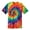 Rainbow Tie-Die, variant on Koloa Surf Co.Colorful Tie-Dye T-Shirt, Rainbow 3XL