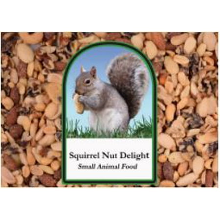Small Squirrel - Volkman Seed Small Animal Squirrel Delight All Nut Mix Healthy Diet Food 15 lbs