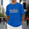 thumbnail image 3 of Autism Awareness Shirt for Men Women 2026 Summer Casual Short Sleeve Crewneck Neurodiverse Universe Graphic Tee Shirt, 3 of 7