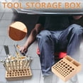 thumbnail image 1 of Boovnll Home Storage, Leather Storage Box Hand-Sewn Storage Table Leather Tool Box Tool Rack, Storage, Storage and Organization, Organization and Storage, 1 of 7