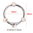 thumbnail image 2 of Mistaha "Stainless Steel Circular Triple Spray Nozzle Set for Electric Sprayers - High Precision Atomization, Customizable Options, Wide Application", 2 of 4