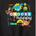 thumbnail image 3 of Disney - Choose Happy - Toddler & Youth Crewneck Fleece Sweatshirt, 3 of 5