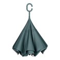 thumbnail image 4 of de lluvia plegable, compacto y con cierre reversible, para mujer, para ir de compras Verde, 4 of 8