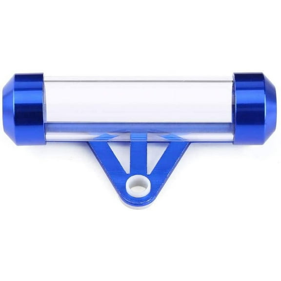 Motorcycle Document Tube, Motorcycle Registration Tube, Universal Motorcycle Motorbike Secure Tax Disc Tube Cylindrical Holder Frame Blue