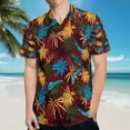 thumbnail image 5 of High Quality Hawaiian Shirts for Men Short Sleeve Aloha Beach Shirt Floral Summer Casual Button Down Shirts Blouses O94MNV, 5 of 7