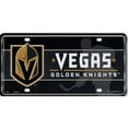 thumbnail image 1 of Las Vegas Golden Knights Metal License Plate, 1 of 1