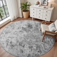thumbnail image 1 of Abstract Area Rug x Modern Rugs for Living Room Neutral Machine Washable Rug Non Slip Carpet for Bedroom Office Living Room Dining Room Nursery Rug Grey &, 1 of 6