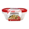 thumbnail image 4 of Contenedor Hermético Rubbermaid Take Alongs 2 pack con Tapa Roja 2.7 Litros, 4 of 4