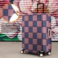 thumbnail image 4 of Red White and Blue Star Striped Pattern Luggage Cover Fashion Suitcase Cover Baggage Covers Fit 25-28 Inch Luggage (Go Travel), 4 of 5