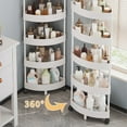 thumbnail image 2 of sruoe Corner Shower Organizer Clearance, Bathroom Shelf Organizer, Wall Mount Suction Cup Bathroom Storage Rack, No Drilling Over The Shower Head Caddy, 2 of 6