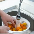 thumbnail image 4 of Faucet Spout - 360° Swivel Kitchen Faucet Adapter - Silver, 4 of 4