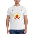 thumbnail image 3 of Camping I'D Rather Be Men'S Basic Short Sleeve T-Shirt White Medium, 3 of 5