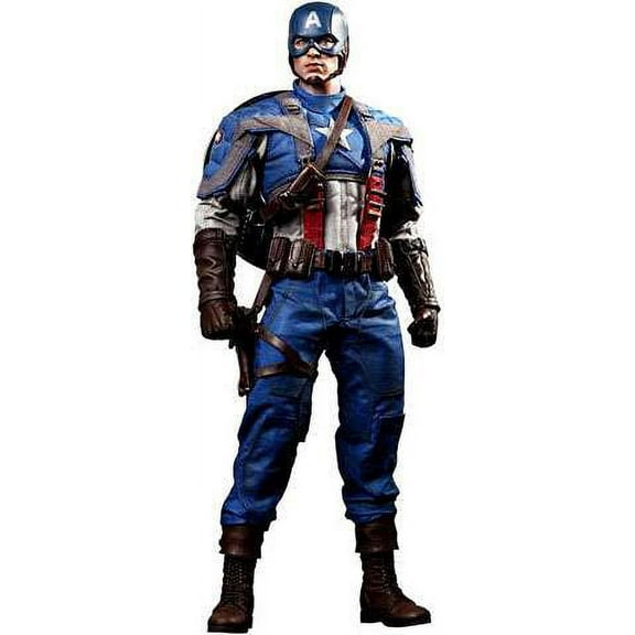 Movie Masterpiece Captain America Collectible Figure (The First Avenger)