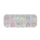thumbnail image 1 of Calcomanías para uñas, 12 rejillas, pegatinas decorativas para uñas, pegatinas para decoración de uñas, diseñadas para profesionales, 1 of 8
