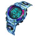 thumbnail image 2 of Kids Sport Digital Watch with Shockproof Silicone Strap,50M Waterproof ,Alarm, Stopwatch ,Outdoor Wristwatch for Boys Girls Gift for Kids, 2 of 7