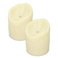 thumbnail image 2 of 2pcs Flameless Candles Lamp Simulation LED Candle Light for Dating Wedding Proposal, 2 of 9