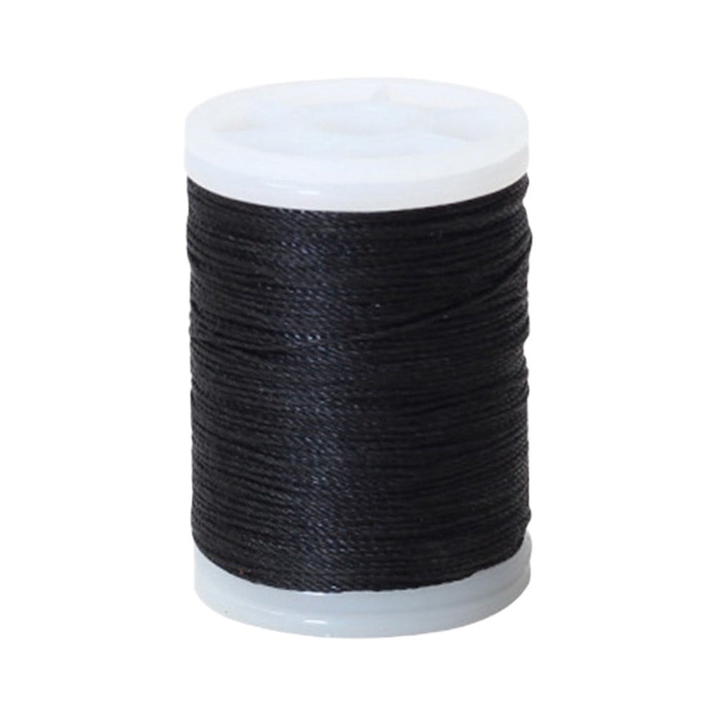 Bowstring Serving Thread 120m Roll 400D High – strength Bow String Protector for Arrow Nock Peep Sight Black Blue