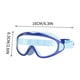 thumbnail image 3 of Gafas de natación para niños, gorros de natación, gafas de natación para niños y niñas, impermeables y de alta definición, gafas de buceo con montura grande, equipo, 3 of 5