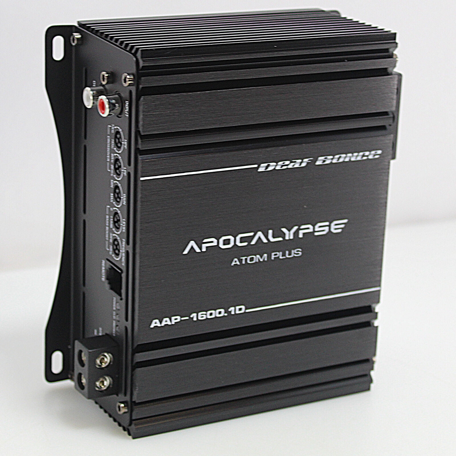 Deaf Bonce AAP-1600.1D Atom Plus 1600W Monoblock Vehicle Audio Amplifier, 4.23 lbs