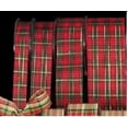 thumbnail image 2 of The Ribbon People Red and Green Tartan Cut Edge Craft Ribbon 2.75" x 66 Yards, 2 of 2