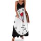 thumbnail image 1 of Elegante vestido sin mangas con lunares negros y rosas en oro rosa vestidos de verano para mujer vestidos para mujer, 1 of 7