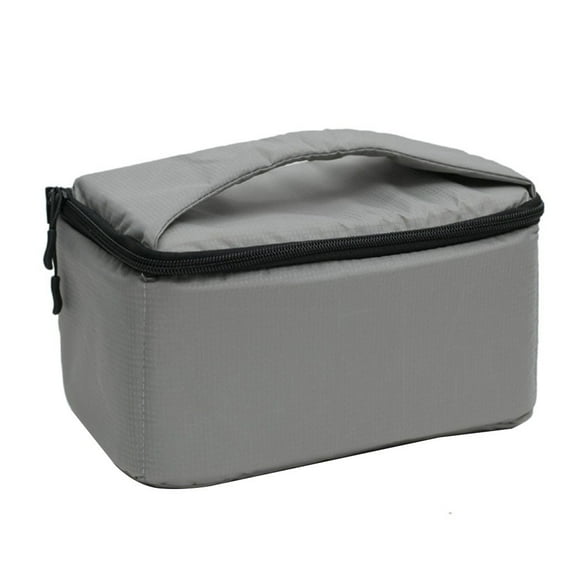 Bolsa de cojín para cámara portátil de gran capacidad ligera y gruesa con bolsa interior de bricolaje,