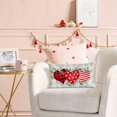thumbnail image 5 of Valentines Day Pillow Covers 12x20 inch Buffalo Plaid Love Hearts Eucalyptus Valentines Day Throw Pillows Valentines Day Decorations for Sofa Couch, 5 of 6
