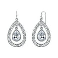 thumbnail image 3 of 1928 Jewelry Crystal Caged Teardrop Earrings, 3 of 3