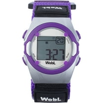 WobL 188813000315 Vibrating Alarm Watch, Purple