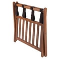 thumbnail image 3 of Winsome Reese Luggage Rack with Shelf, Teak Finish, 3 of 9
