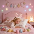 thumbnail image 6 of Uutvery Easter Pillow Cover Cushion Case, Polyester Sofa Bed Decor with Hidden Zipper, Bunnies Holiday Decorative Pillowcase, Washable Home Decor for Living Room, White Khaki, 6 of 6