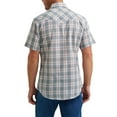 thumbnail image 2 of Wrangler® Men's and Big Men's Regular Fit Short Sleeve Western Shirt, Sizes S-5XL, 2 of 3