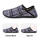 thumbnail image 2 of Zapatillas House Spesoul Fuzzy para mujeres y hombres con forro de piel sintética, 2 of 5