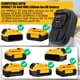 thumbnail image 3 of Para Dewalt y para Adaptador Milwaukee a 12V, el Adaptador para Batería de Litio Dewalt de 18 y 20V Se Convierte en para Batería Dewalt 12V DCB120 DCB124 DCB126 para Herramienta Eléctrica Inalámbrica, 3 of 7