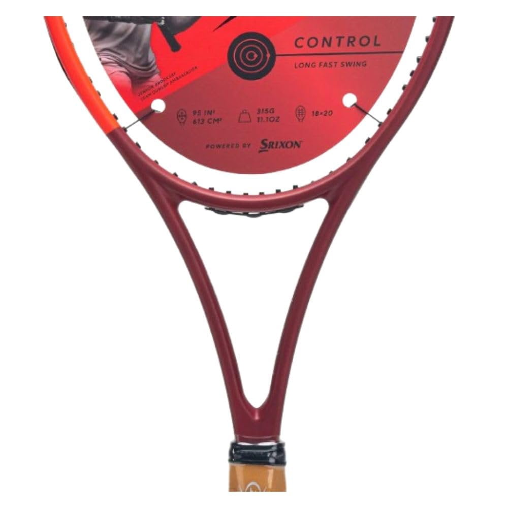 Dunlop CX 200 Tour 18x20 Tennis Racquet , Red/Black 4 3/8