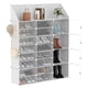 thumbnail image 1 of Zapatero Modular con Cubierta, 12 Niveles, Organizador de Zapatos o Sneakers, Incluye Manijas, Ganchos, Cierre tipo Click, 4 Niveles de Almacenamiento, Mueble Organizador, Estante Zapatera, 1 of 9