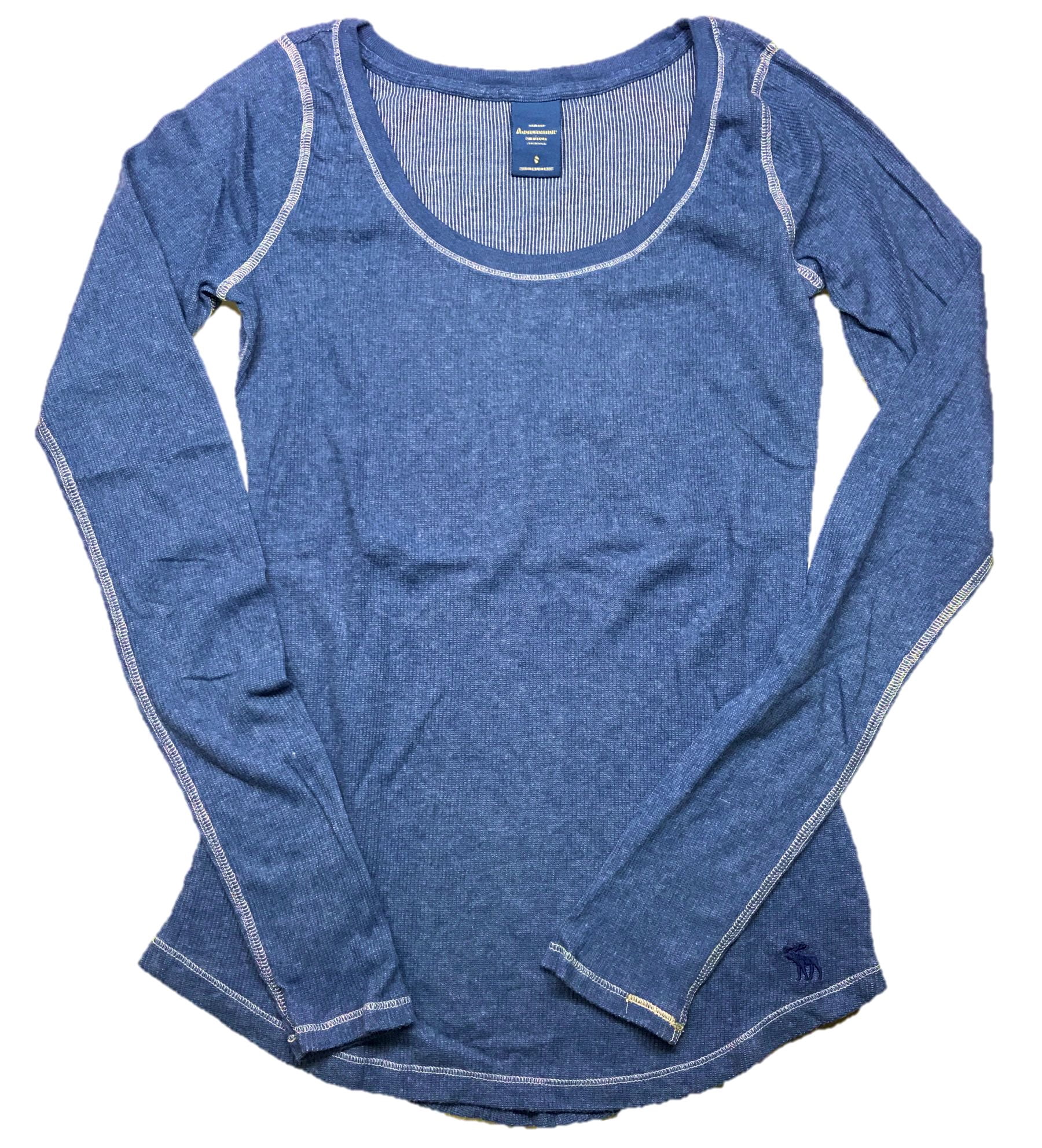 Long Sleeve Classic Ribbed Shirt Solid 