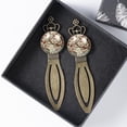 thumbnail image 4 of Tree Vintage Copper Crown-Shaped Bookmarks: Stainless Steel Book Accessories, Gift for Book Lovers! Each Set Includes 2 Bookmarks, 4 of 5