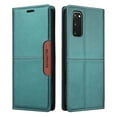 thumbnail image 4 of Compatible WIth Samsung Galaxy S20 FE Wallet Case,Magnetic Closure,Flip Folding Kickstand,With Card Slots,[RFID Blocking],With Shoulder Strap&Lanyard,PU Leather+TPU Shockproof Phone Case,Green, 4 of 9