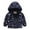A-Black116, variant on Toddler Kids Hooded Jackets Starry Print Zipper Long Sleeve Coat Early Spring Cute Outdoor Outwear Clothes For Girls Boys