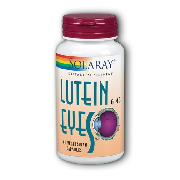 Solaray Original Lutein Eyes, 6 mg Eye & Macular Health Support