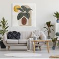 thumbnail image 3 of Stupell Industries Eclectic Planter Leaves Geometric Sun Shapes Canvas Art, 36 x 36, by Janet Tava, 3 of 7